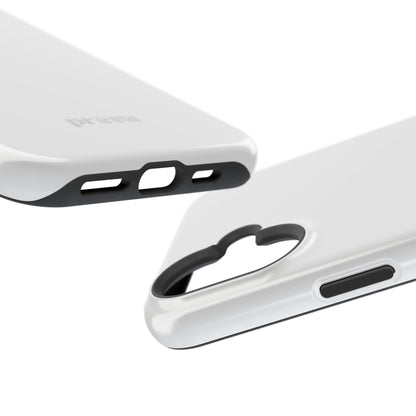 White & Grey Phone Case