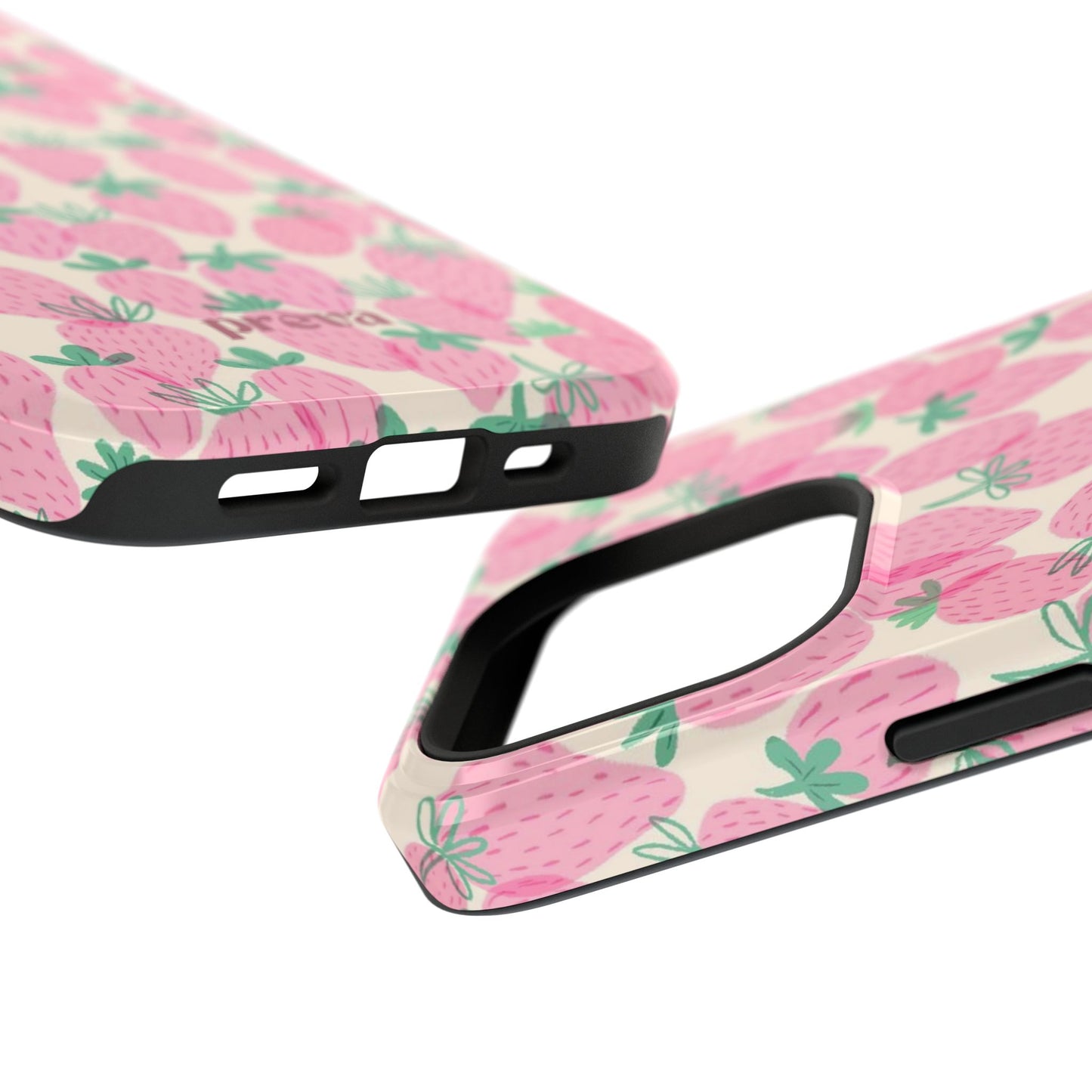 Pink Strawberry Phone Case