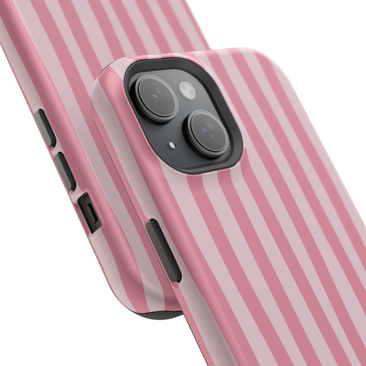Pink Striped Phone Case