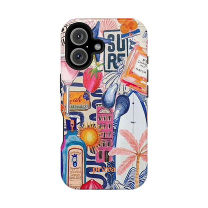 Tropical Beach Collage Phone Case