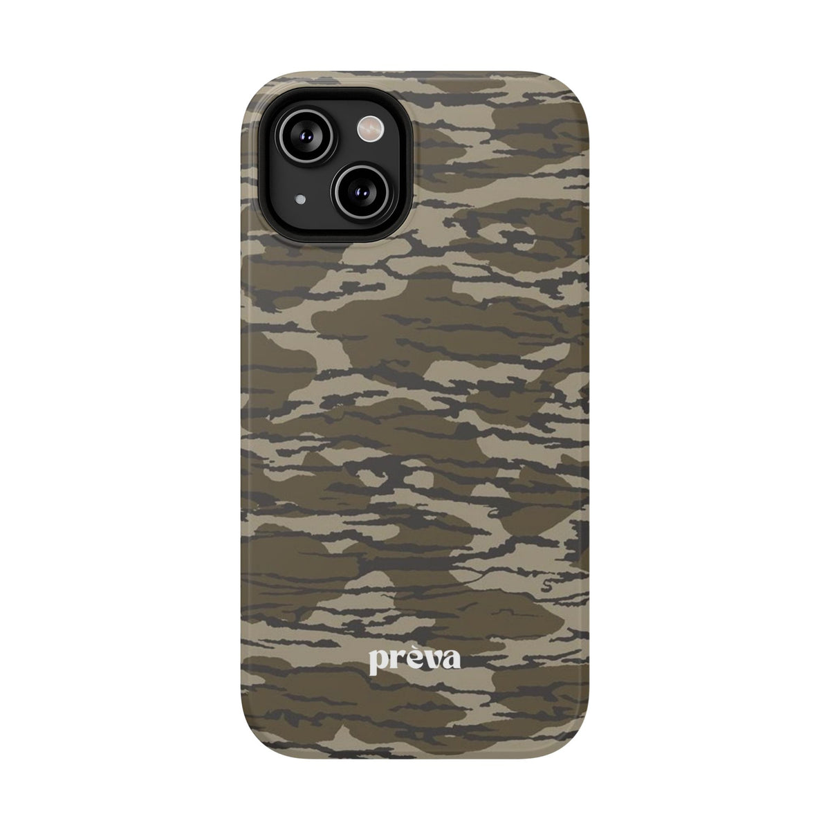 Camo Impact-Resistant Phone Case — Military Green Rugged Protection
