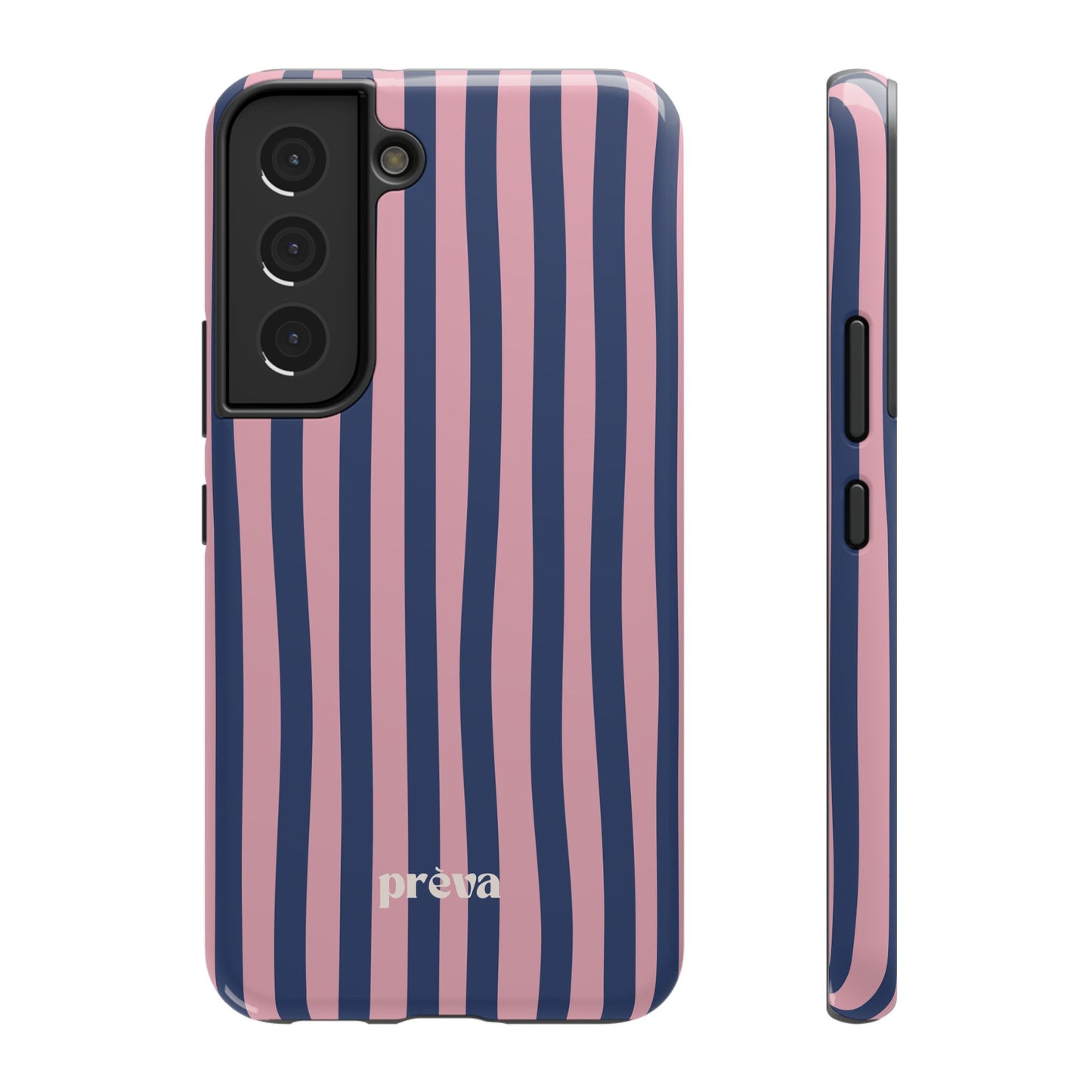 Blue and Pink Stripes Case