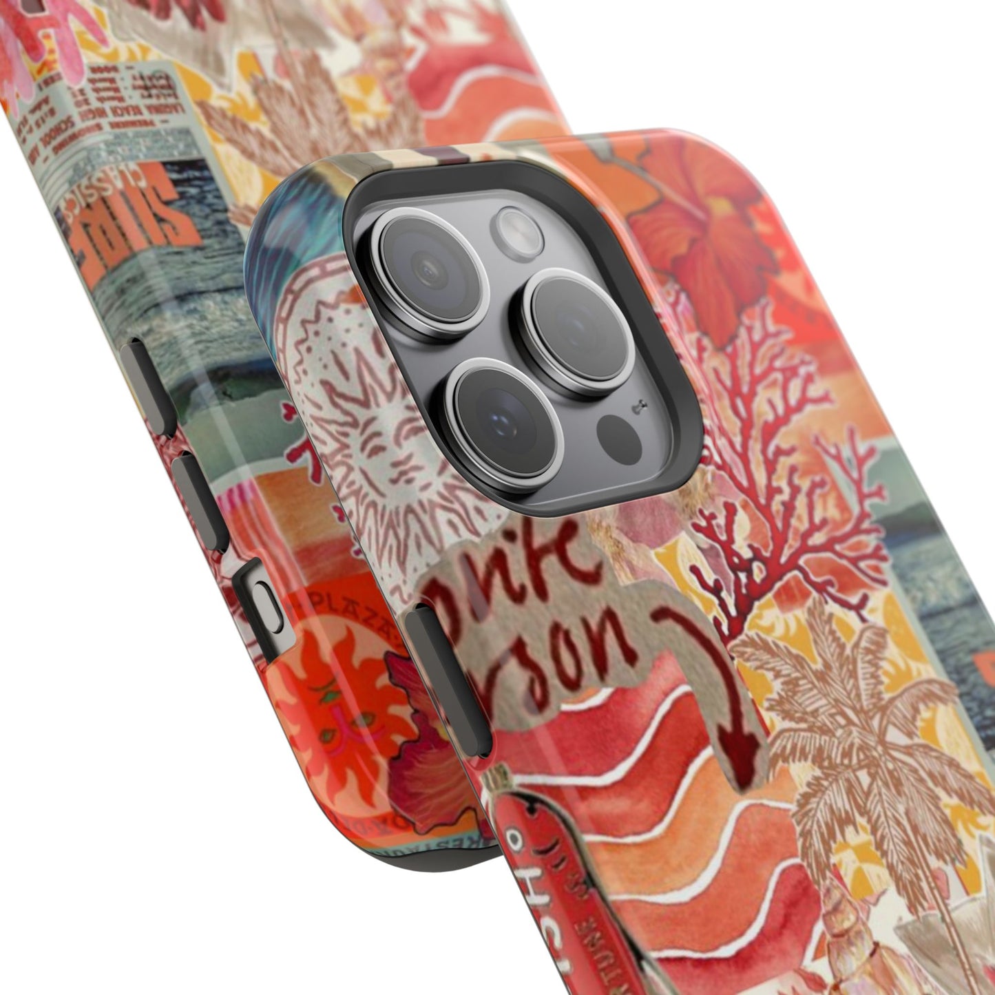 Vintage Floral Collage Phone Case