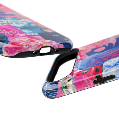 Vibrant Galaxy Collage Phone Case