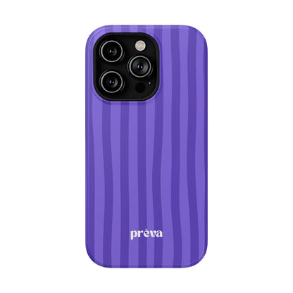 Dark Purple Stripes Phone Case