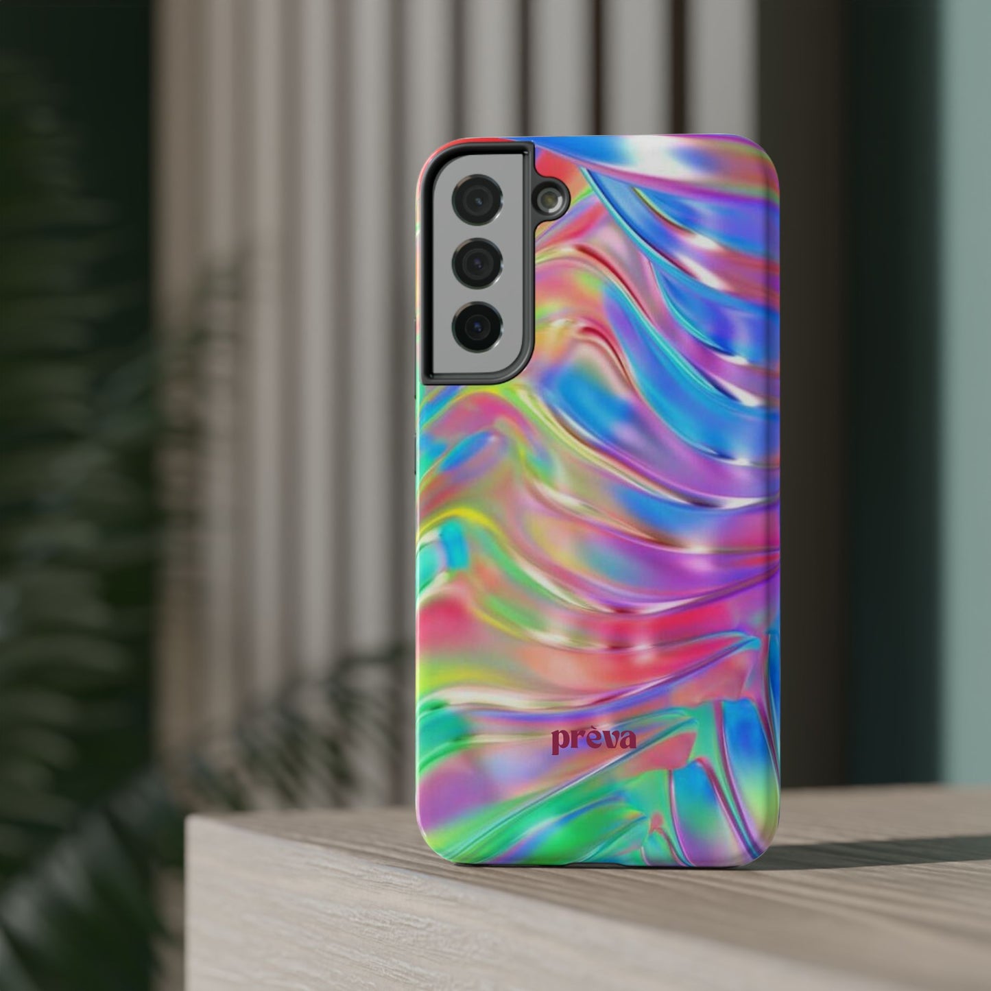 Iridescent Swirl Phone Case