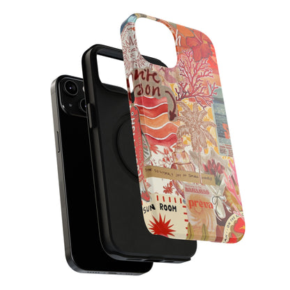 Vintage Floral Collage Phone Case