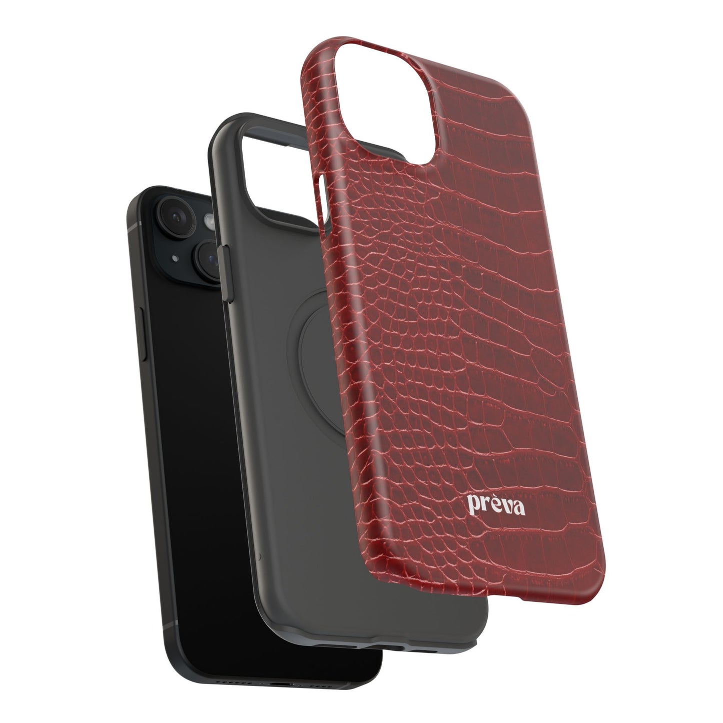 Red Croc Phone Case
