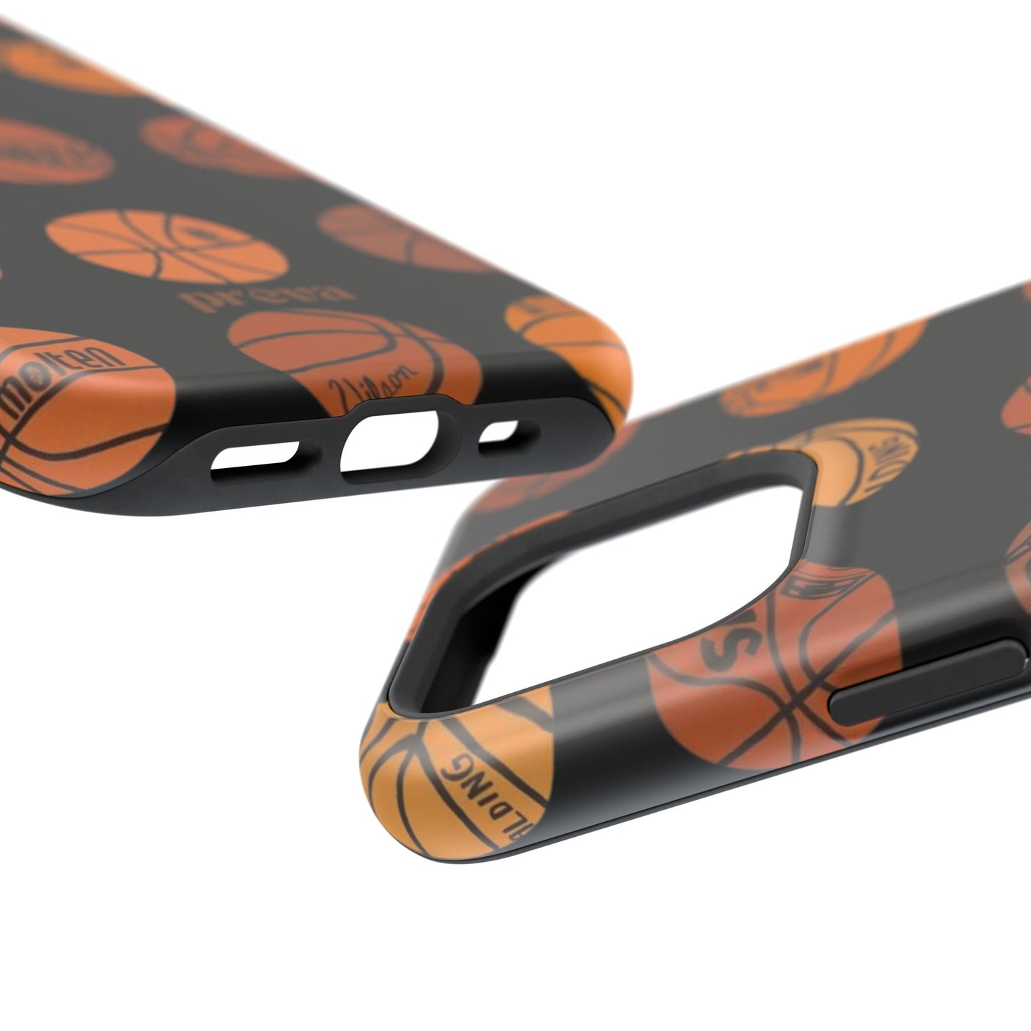 Black Basketball Phone Case