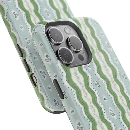 Green Waves Phone Case
