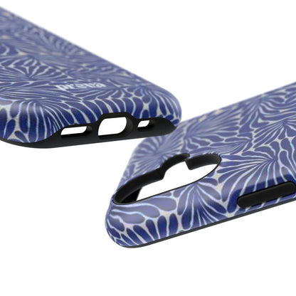 Blue Abstract Greek Phone Case
