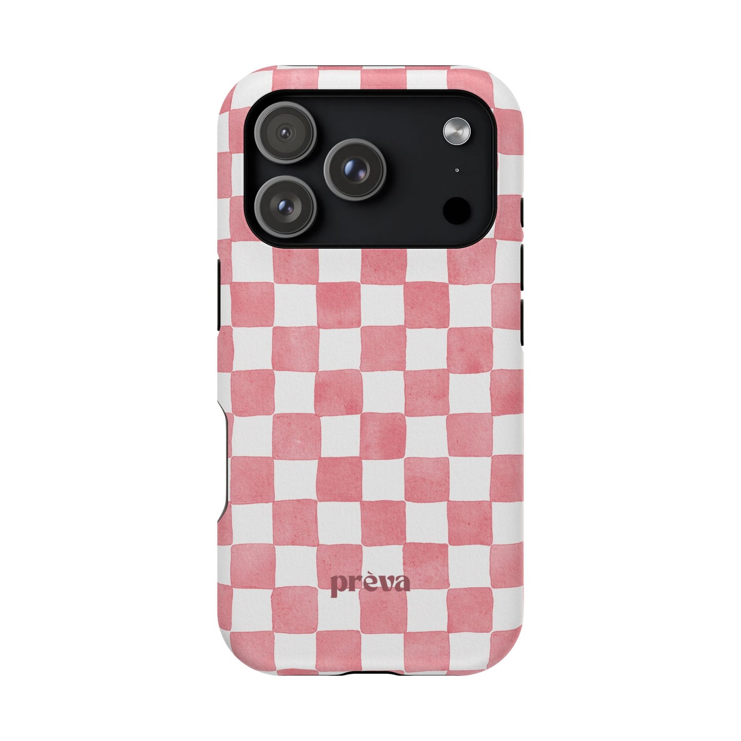 Pink Checkers Phone Case