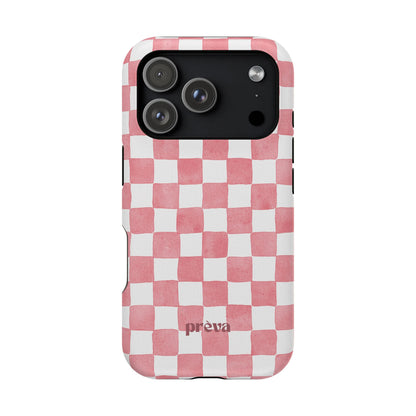 Pink Checkers Phone Case