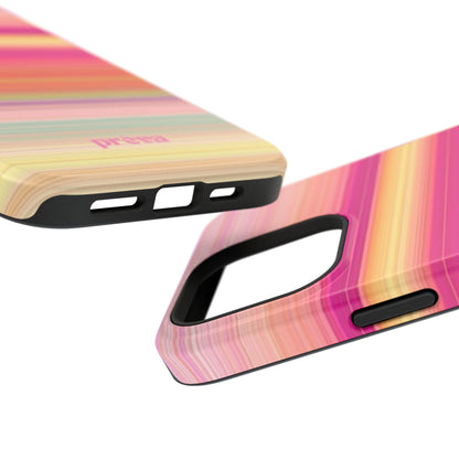 Pastel Stripe Rays Phone Case