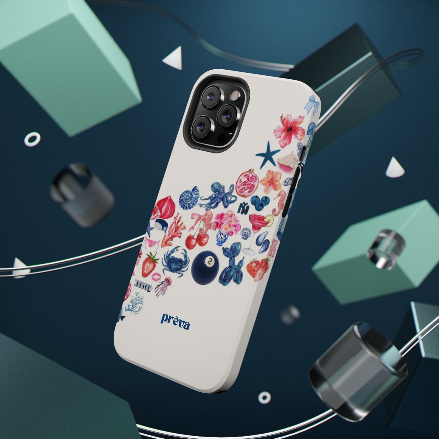 Collage Wave Phone Case