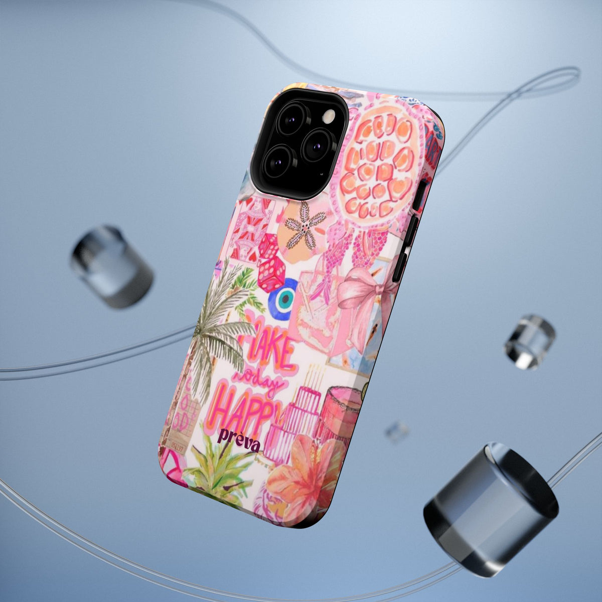 Pink Tropical Collage Phone Case