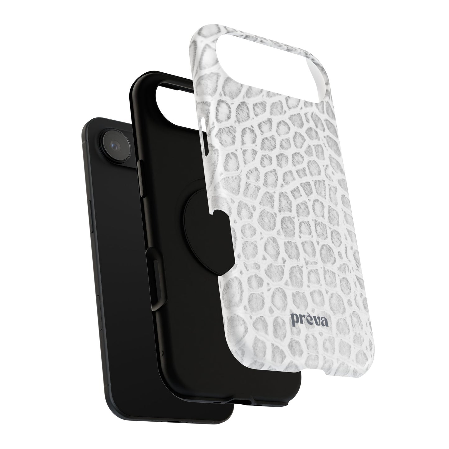 White Snake Phone Case