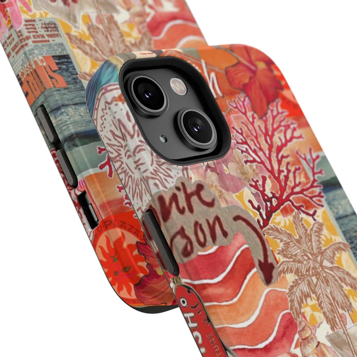 Vintage Floral Collage Phone Case