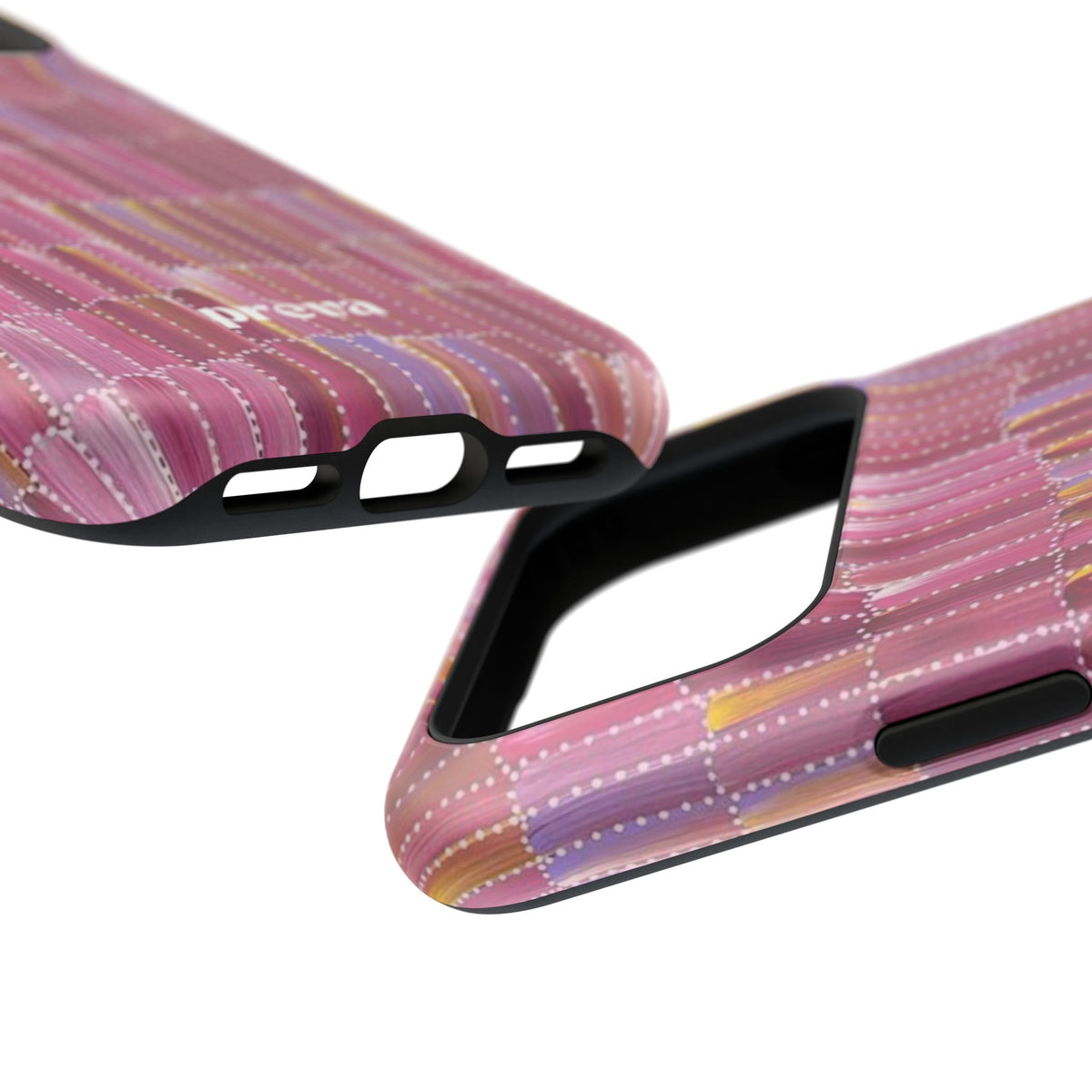 Pink Brushstroke Phone Case