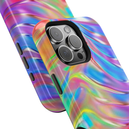 Iridescent Swirl Phone Case