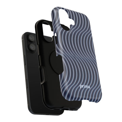 Wavy Navy Phone Case