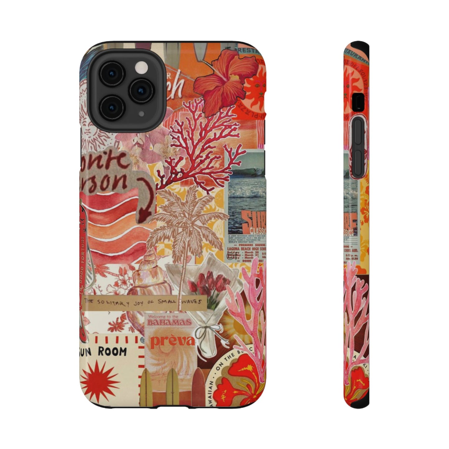 Vintage Floral Collage Phone Case