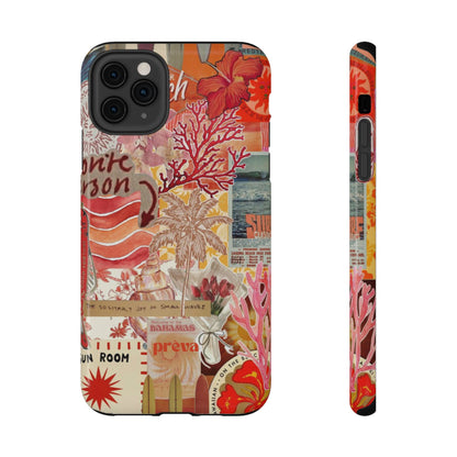 Vintage Floral Collage Phone Case