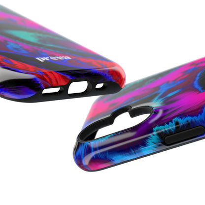 Neon Swirl Phone Case