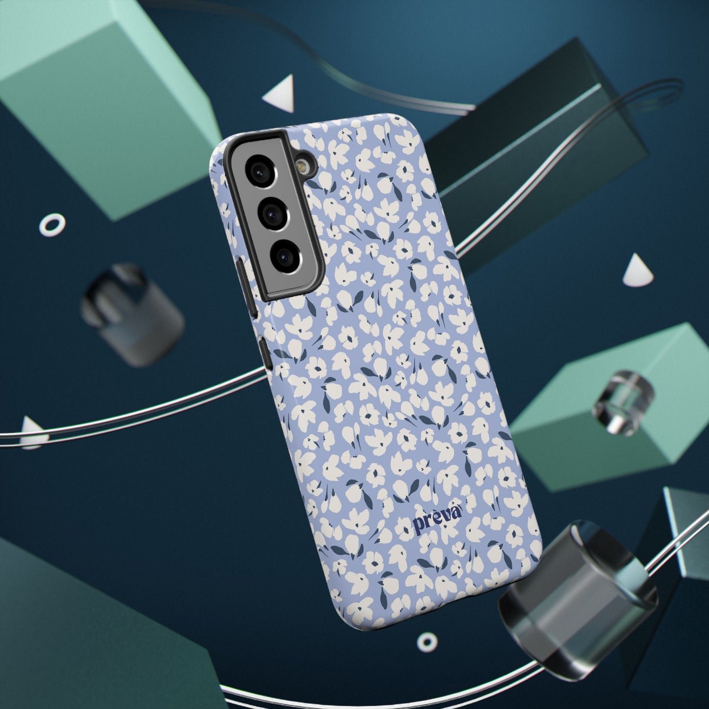 Petals On Blue Phone Case