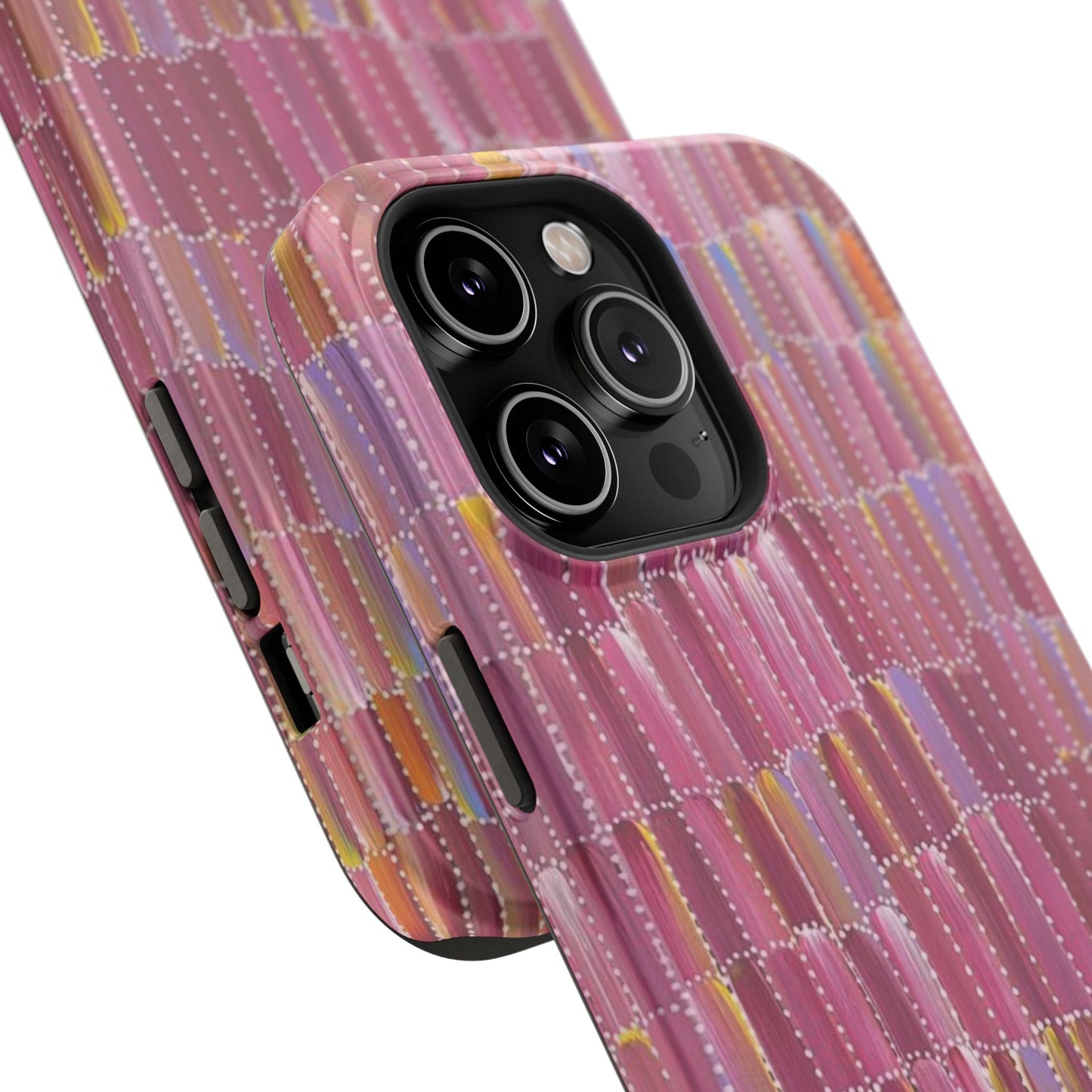 Pink Brushstroke Phone Case