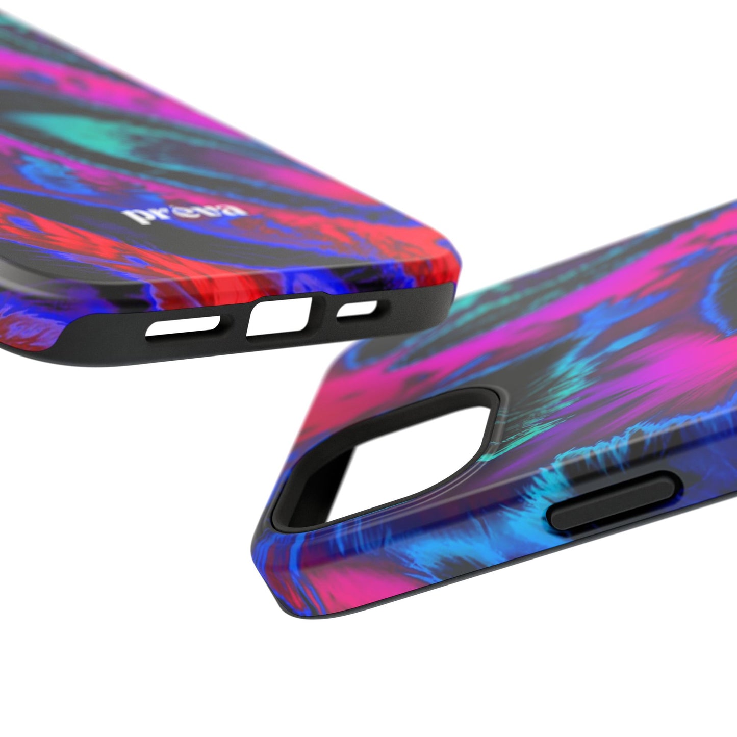 Neon Swirl Phone Case