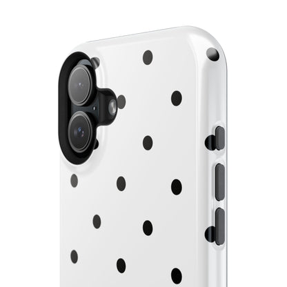 B&W polka dots Phone Case