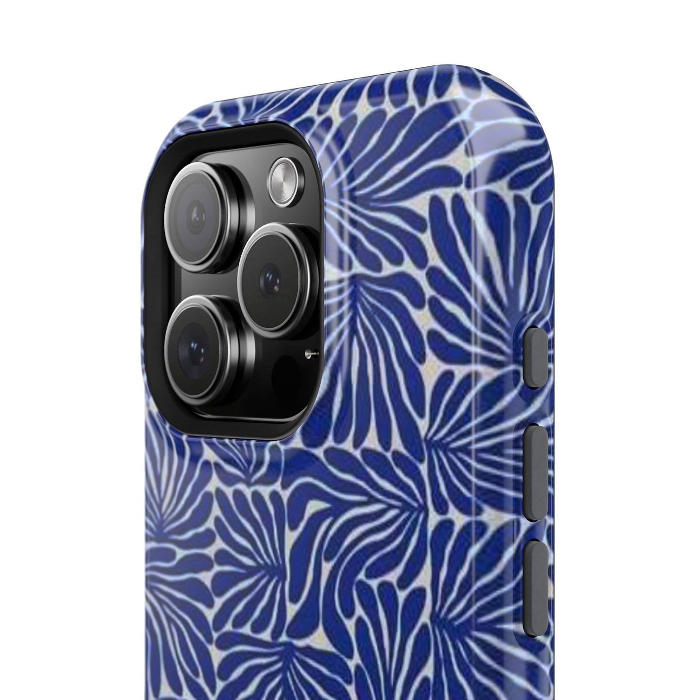 Blue Abstract Greek Phone Case