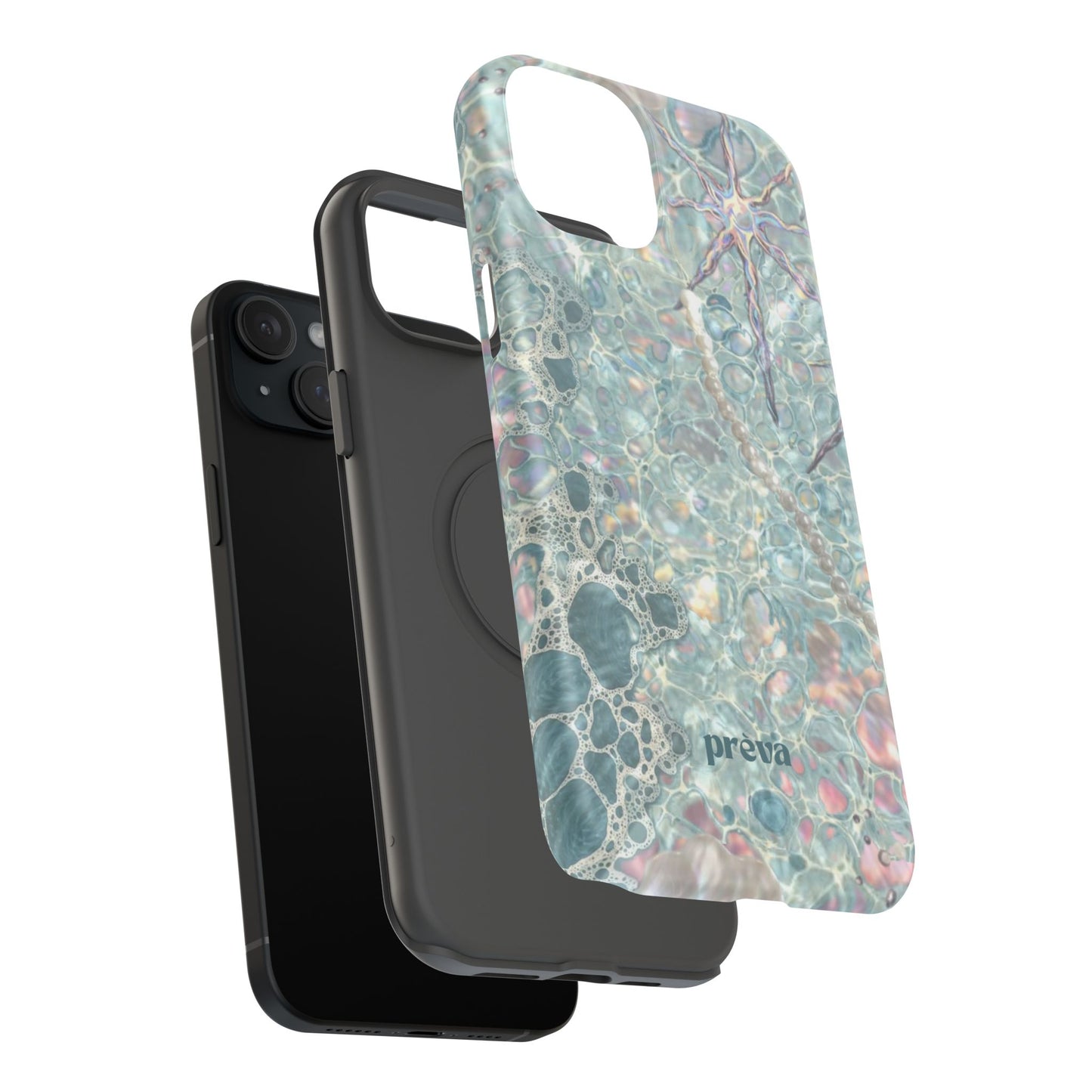 Marbled Seafoam Phone Case