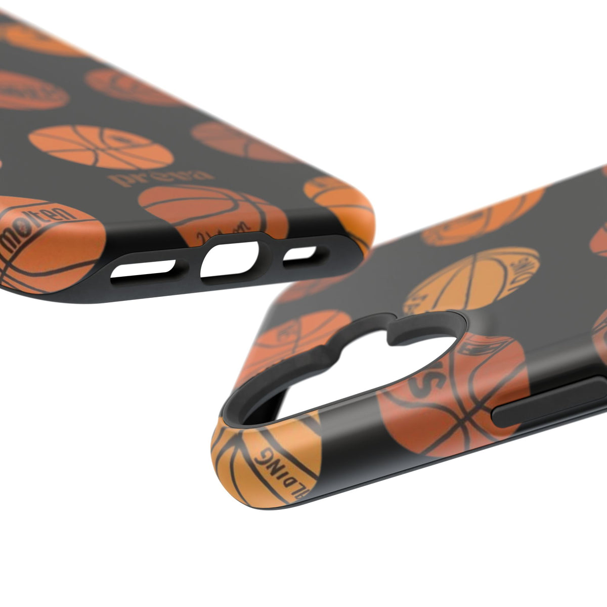 Black Basketball Phone Case