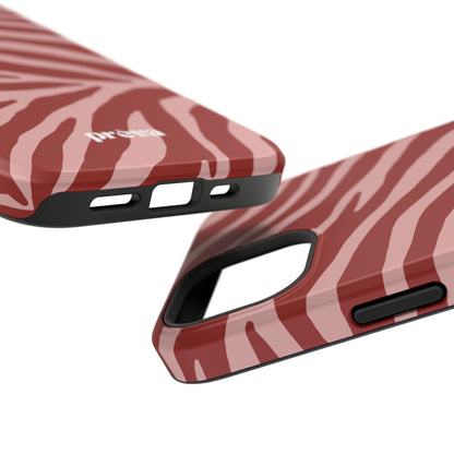 Red Zebra Phone Case