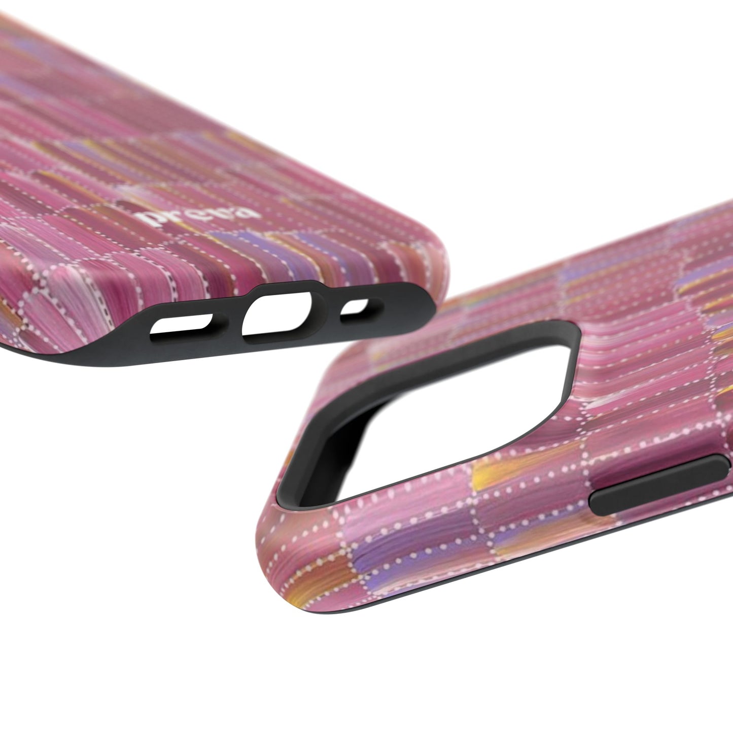 Pink Brushstroke Phone Case