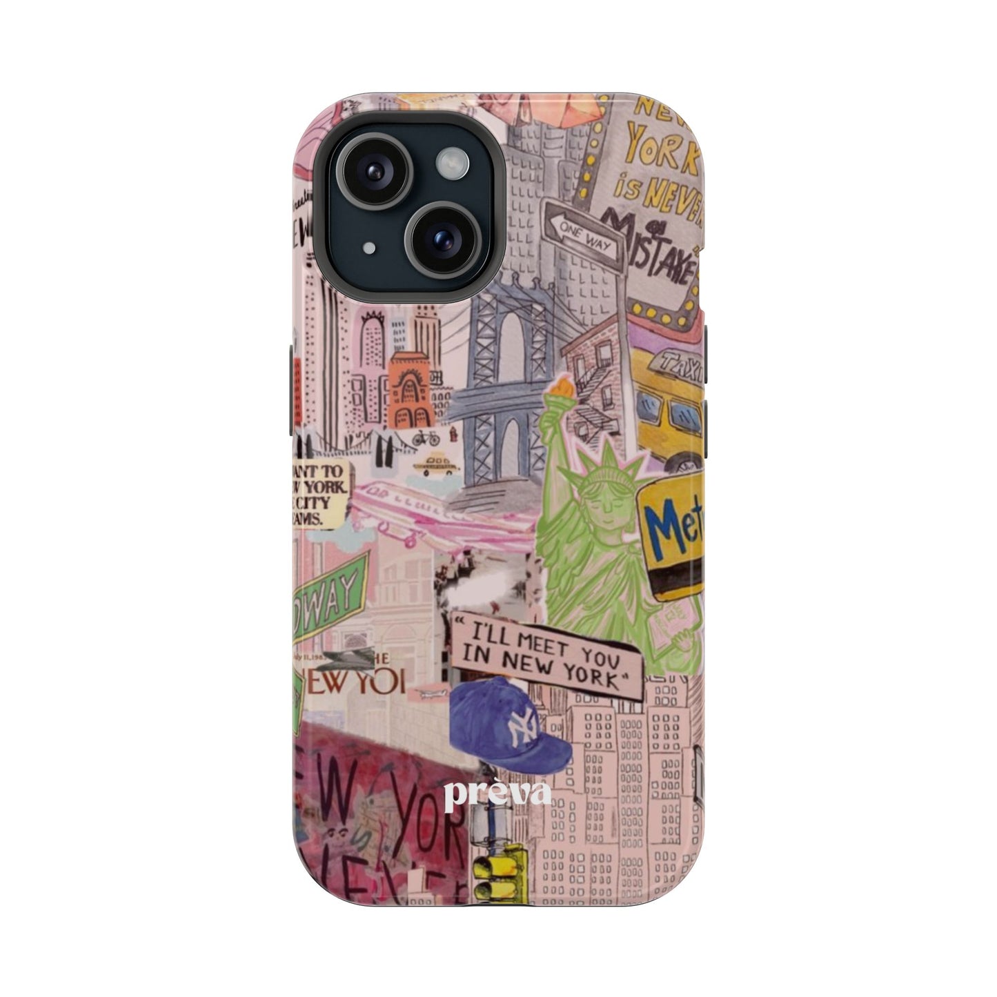 New York Collage Phone Case