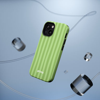 Light Green Stripes Phone Case