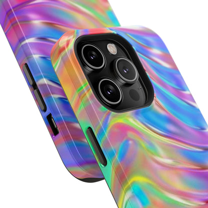 Iridescent Swirl Phone Case