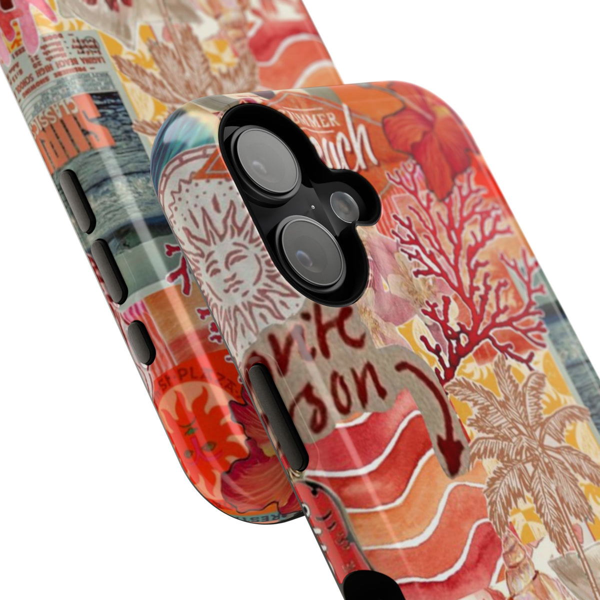 Vintage Floral Collage Phone Case