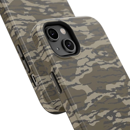 Camo Impact-Resistant Phone Case — Military Green Rugged Protection