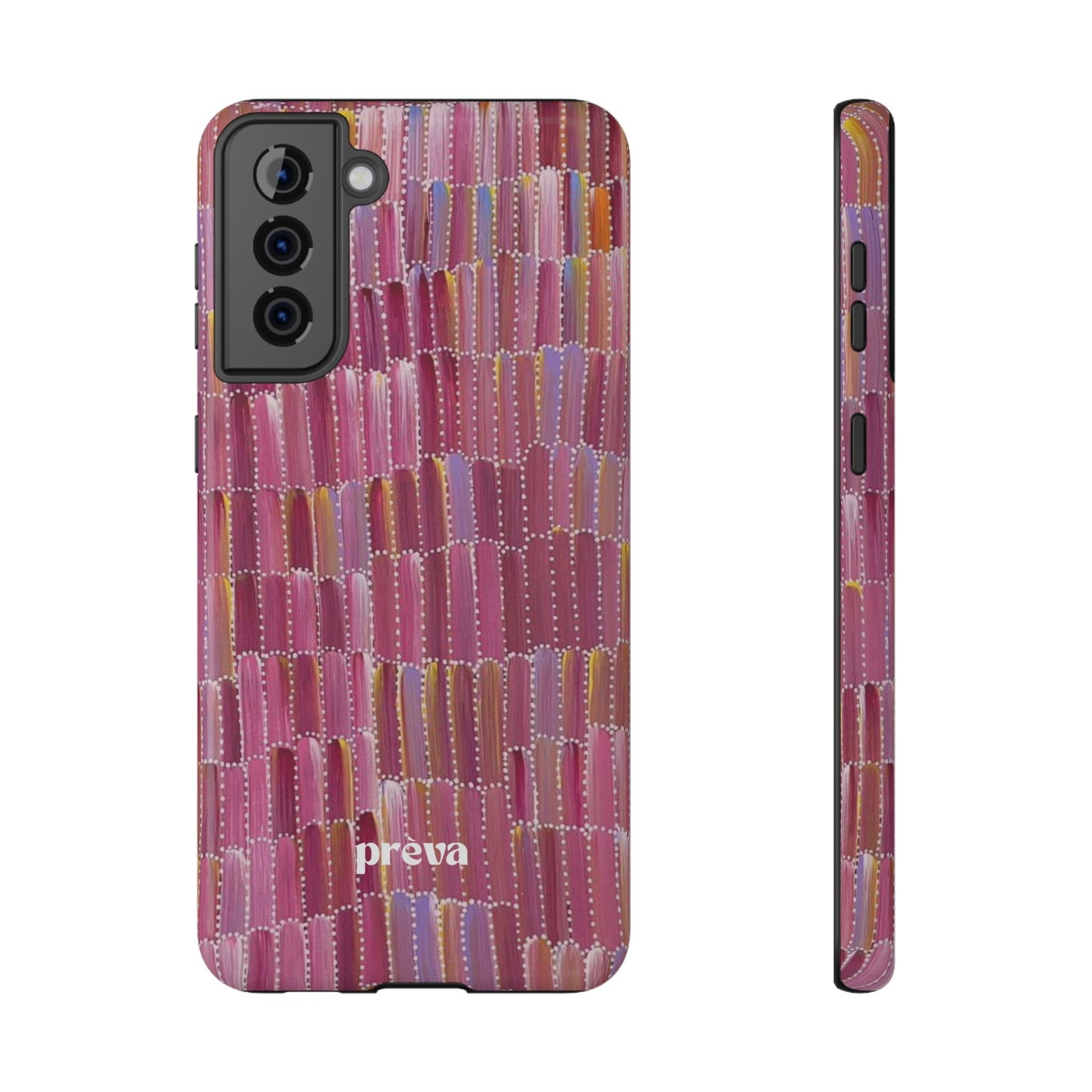 Pink Brushstroke Phone Case