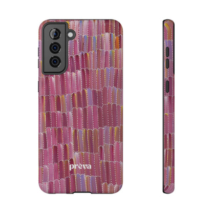 Pink Brushstroke Phone Case