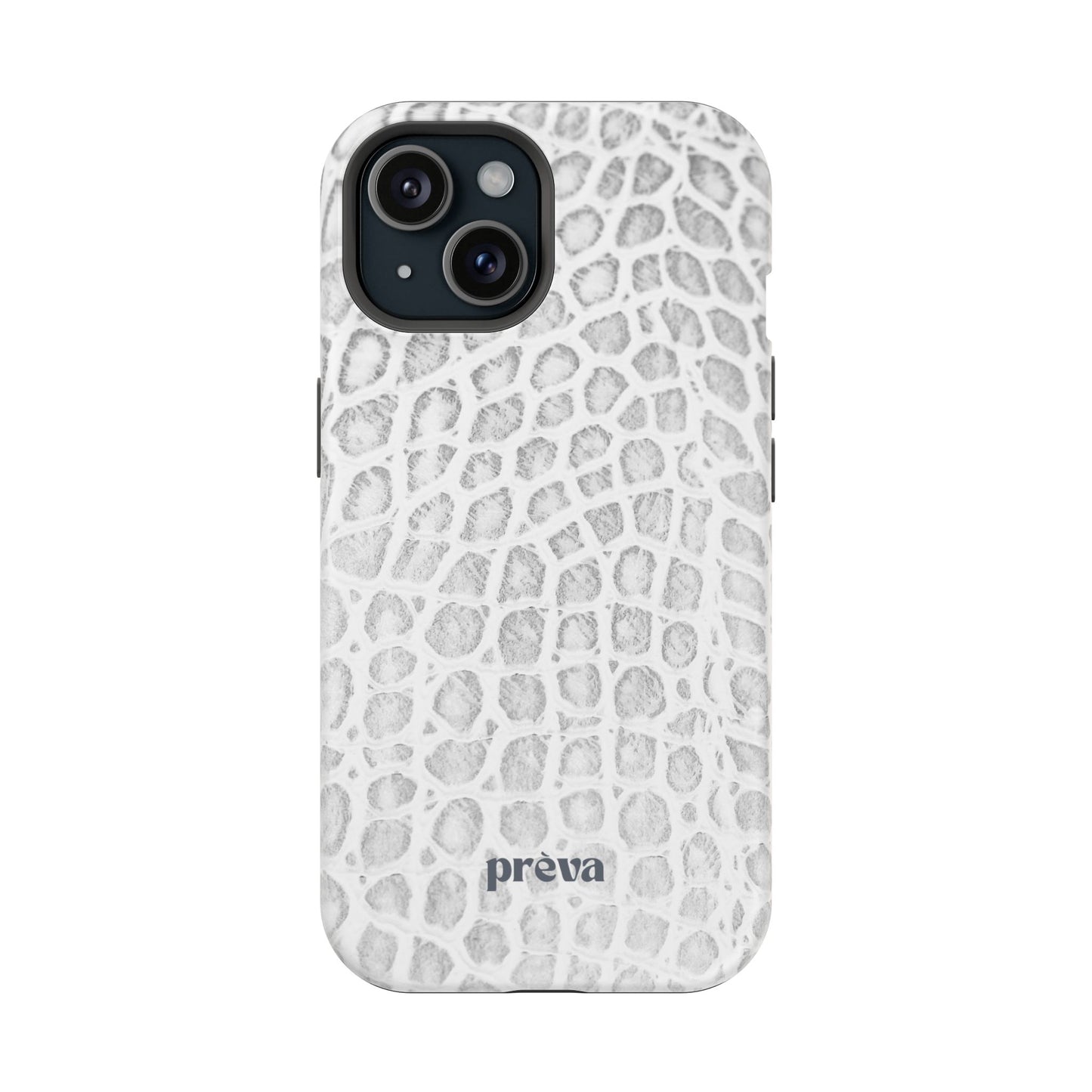White Snake Phone Case