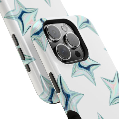 White Starburst Phone Case