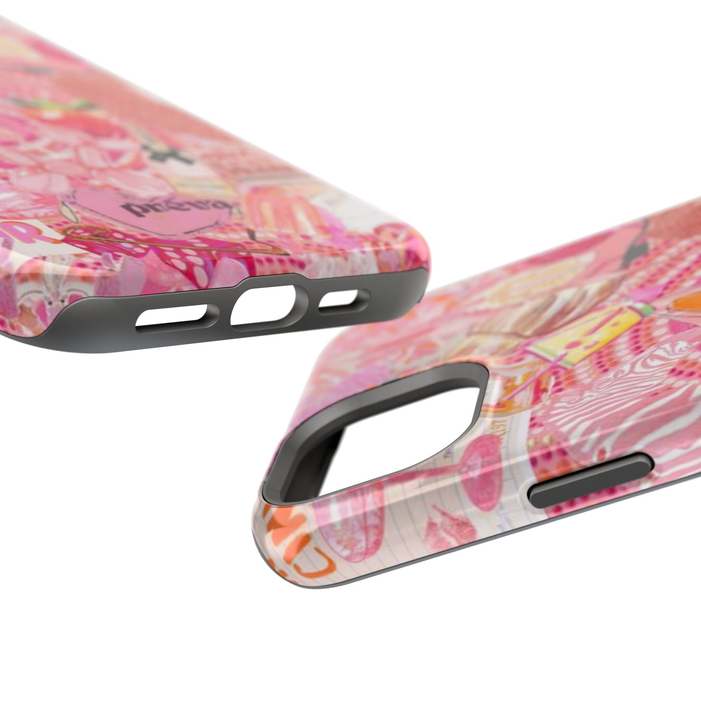 Pink Collage Phone Case