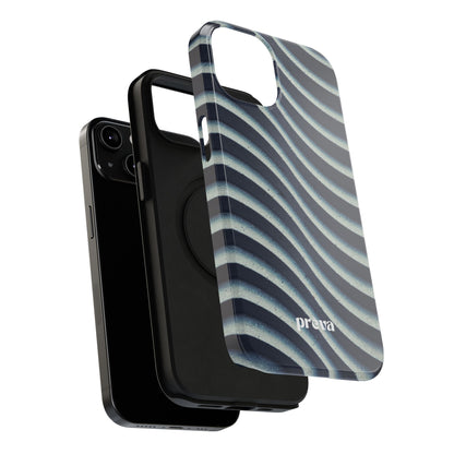Navy Waves Phone Case
