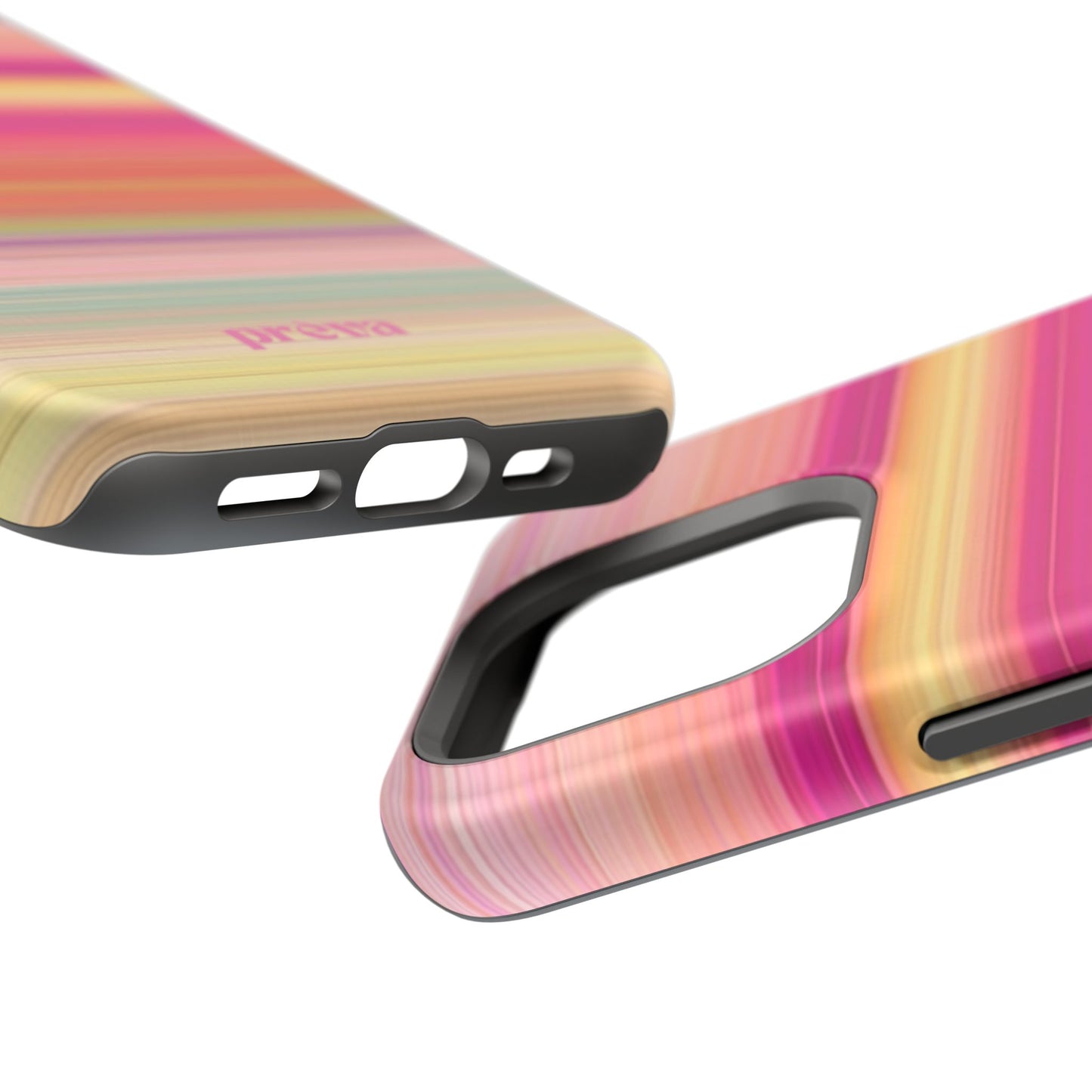 Pastel Stripe Rays Phone Case