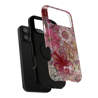 Floral Embroidery Phone Case